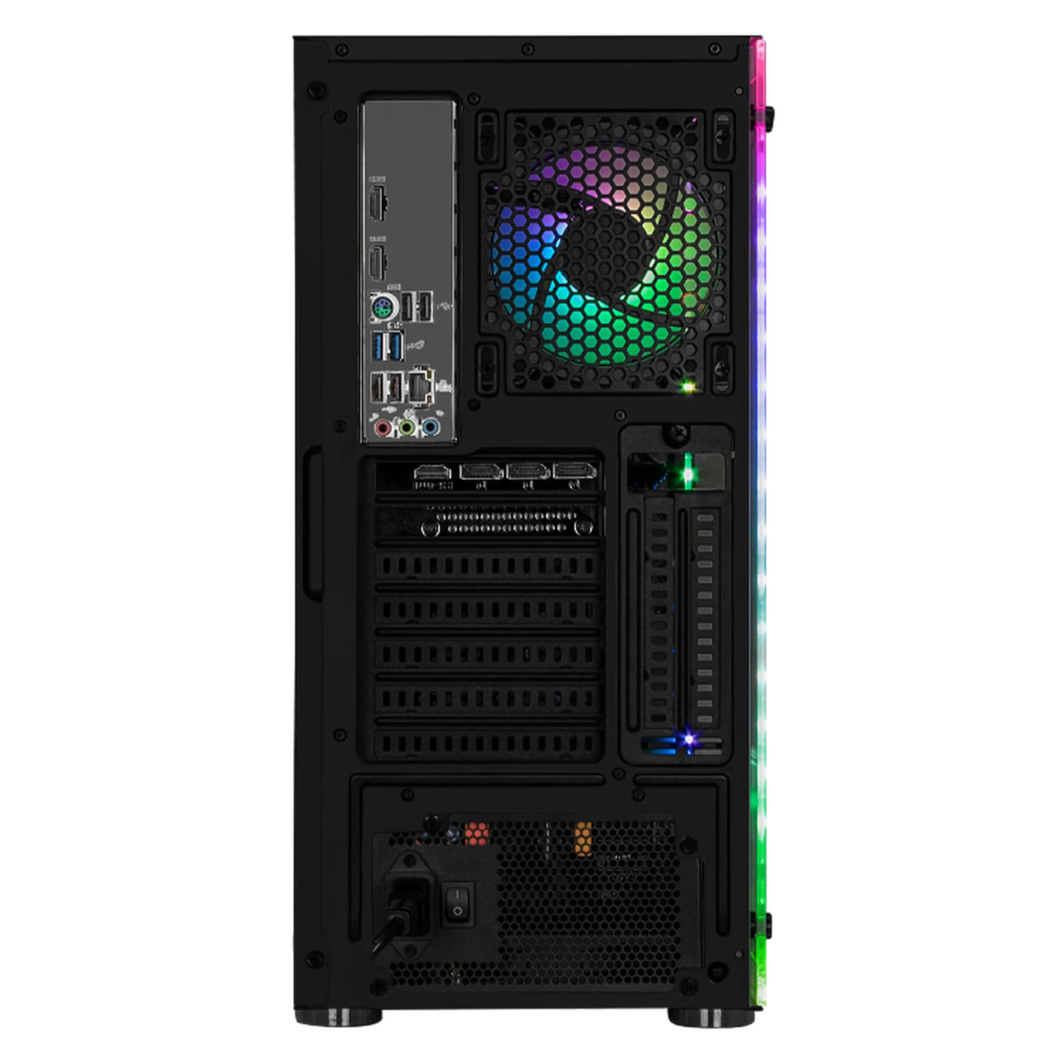 Xtreme PC Gaming Geforce RTX 5060 Intel Core I7 12700F 32GB SSD 1TB WIFI Black - Image 3