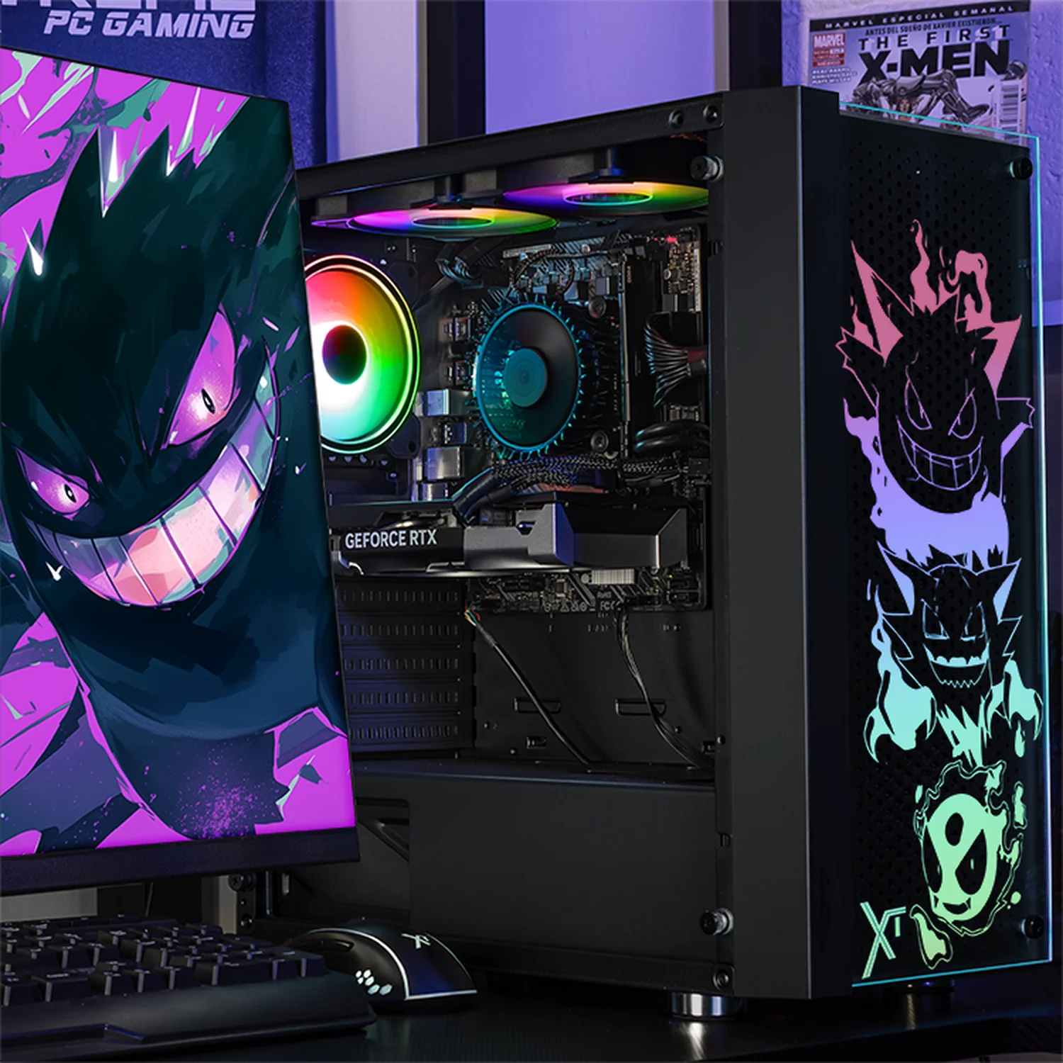 Xtreme PC Gaming Geforce RTX 5060 Intel Core I7 12700F 32GB SSD 1TB WIFI Black - Image 6