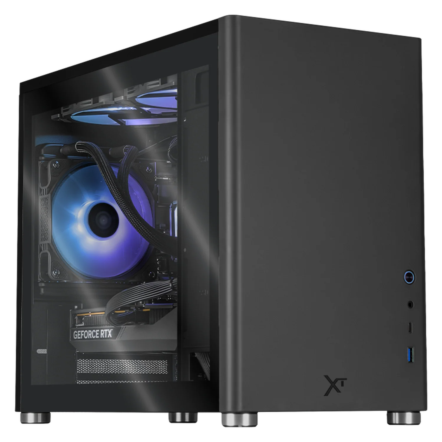 PC Gamer IA Xtreme PC Gaming NVIDIA GeForce RTX 5060 Intel Core i7 14700F 16GB SSD 1TB Sistema Liquido WIFI Grey Productividad Versátil Acelerada con IA
