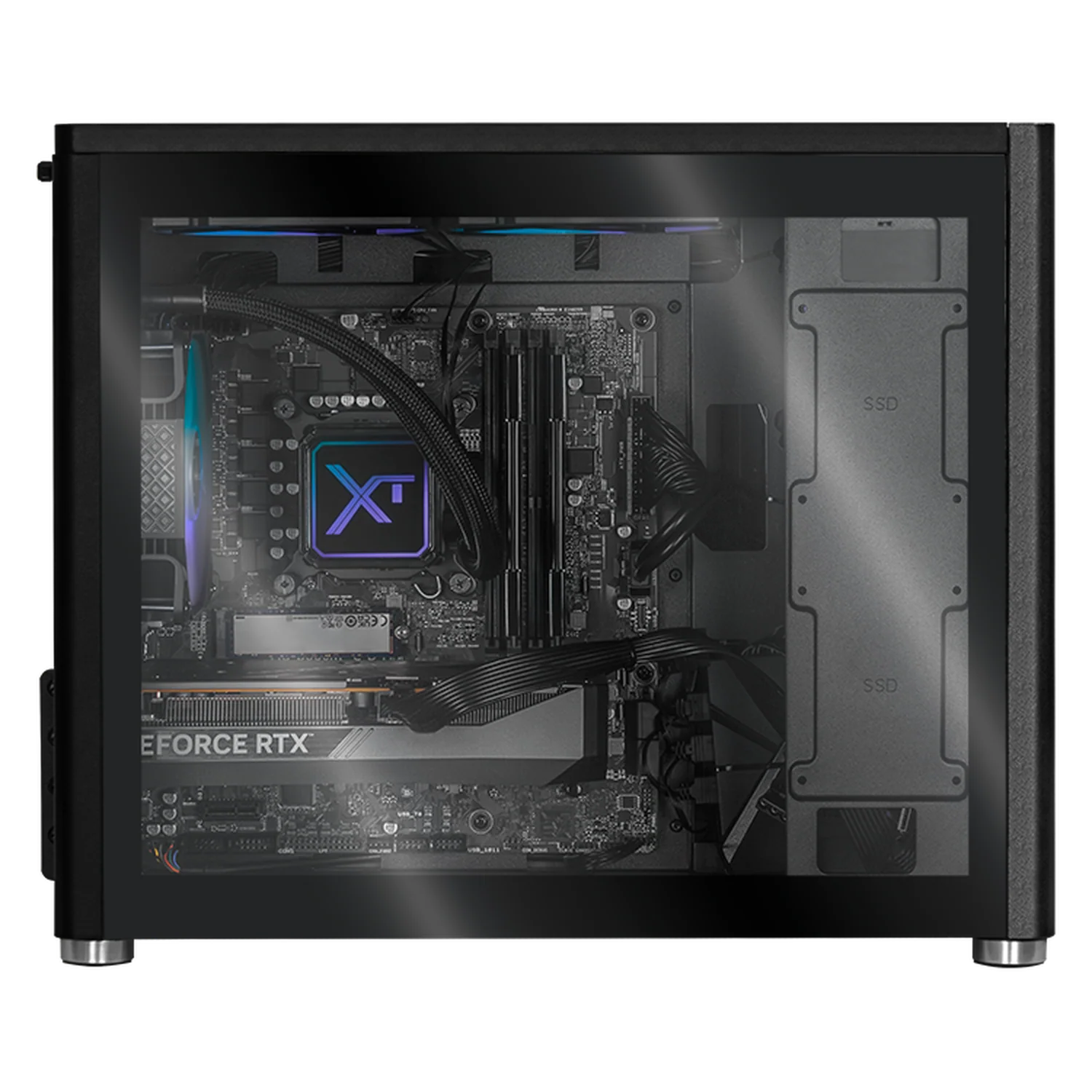 PC Gamer IA Xtreme PC Gaming NVIDIA GeForce RTX 5060 Intel Core i7 14700F 16GB SSD 1TB Sistema Liquido WIFI Grey Productividad Versátil Acelerada con IA - Image 4