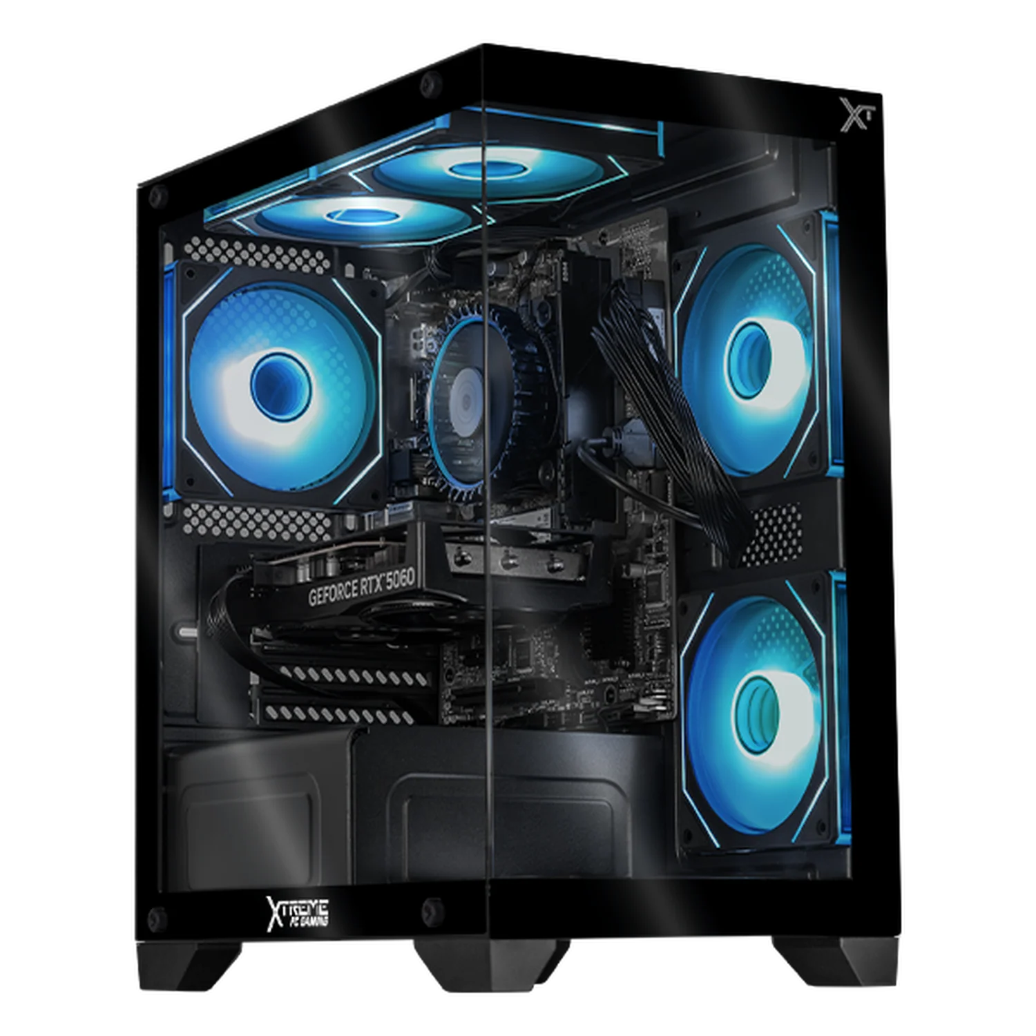 PC Gamer IA Xtreme PC Gaming NVIDIA GeForce RTX 5060 Intel Core i7 14700F 16GB SSD 1TB WIFI Black Productividad Versátil Acelerada con IA