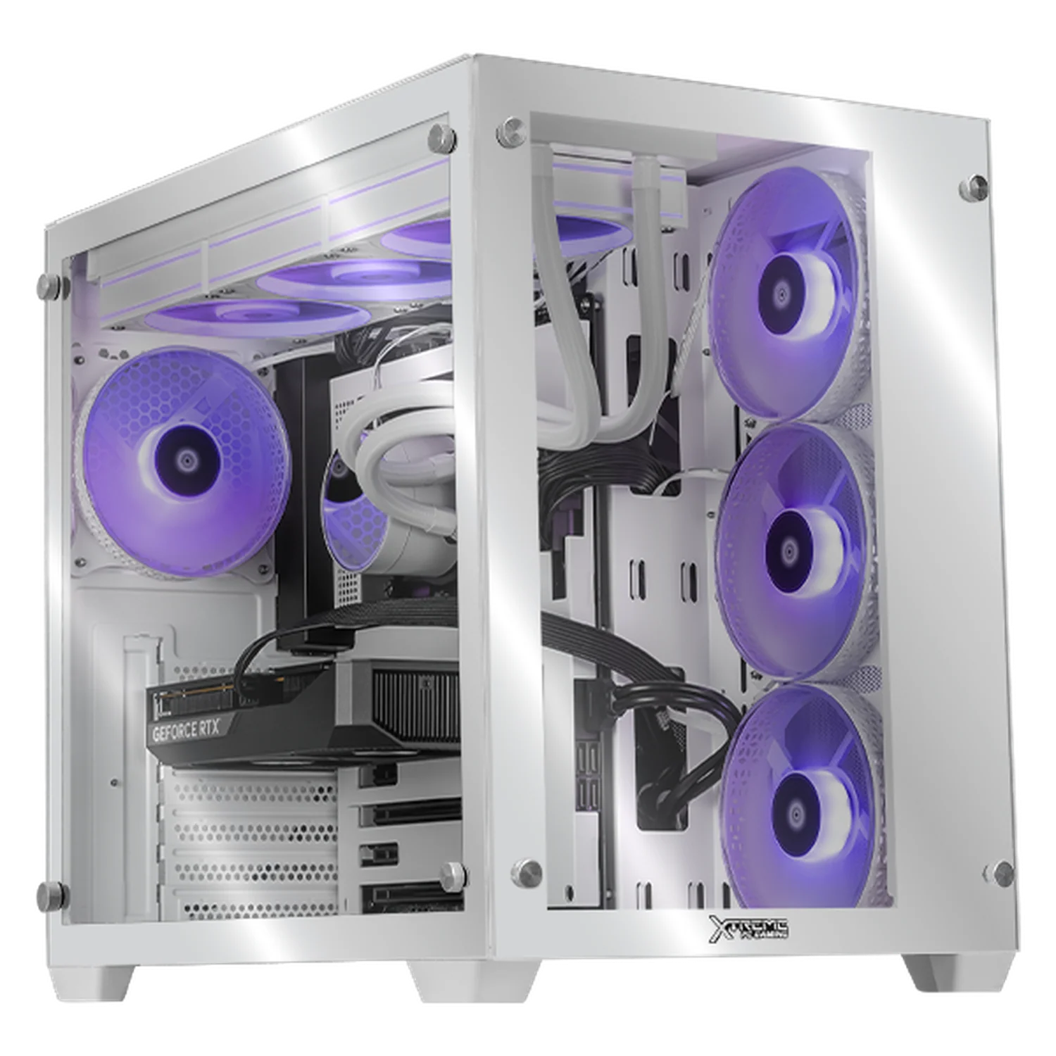 PC Gamer con IA Xtreme PC Gaming NVIDIA GeForce RTX 5060 Intel Core i9 14900KF 32GB SSD 1TB Sistema Liquido WIFI White gaming 1080p, estudios y multitarea