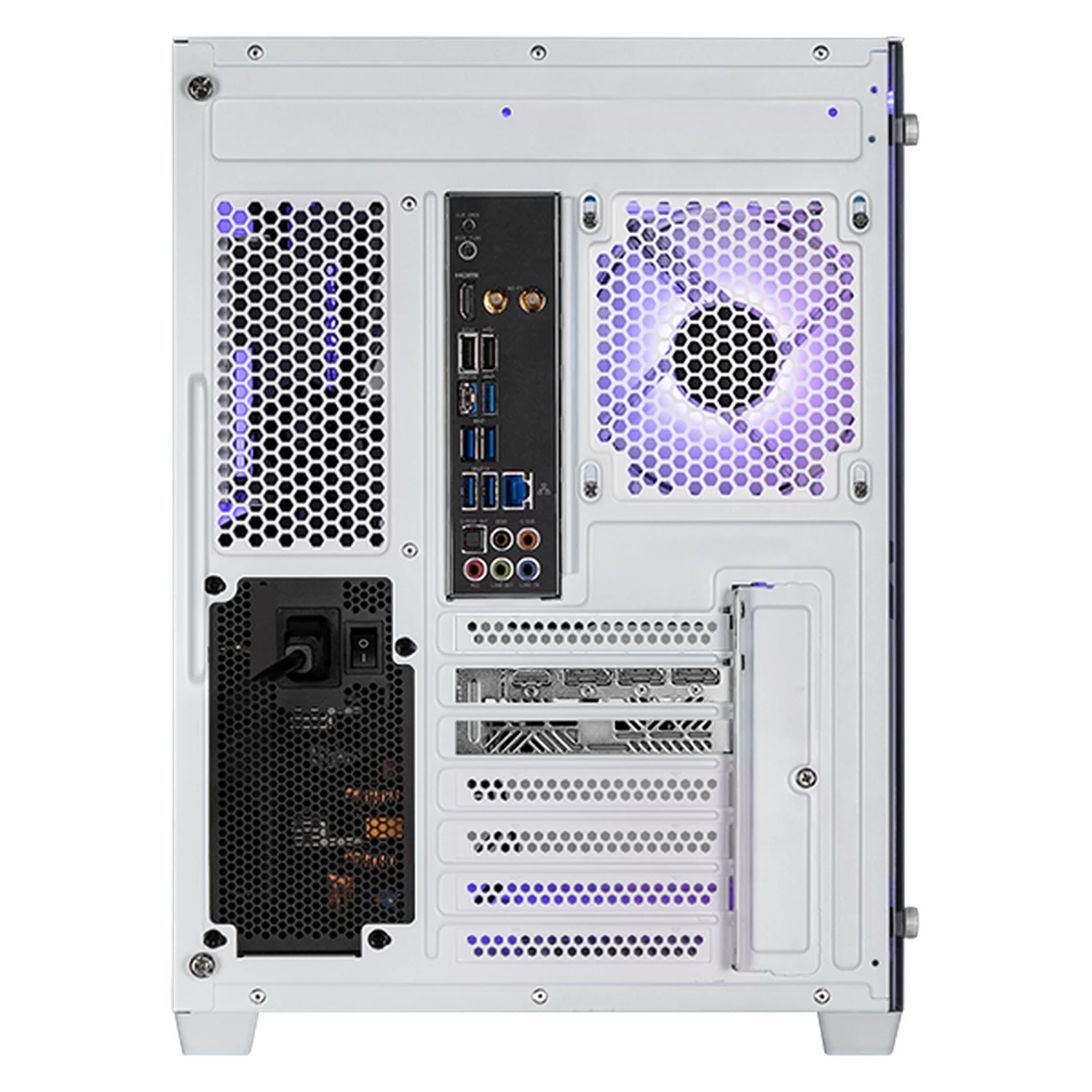 PC Gamer con IA Xtreme PC Gaming NVIDIA GeForce RTX 5060 Intel Core i9 14900KF 32GB SSD 1TB Sistema Liquido WIFI White gaming 1080p, estudios y multitarea - Image 3