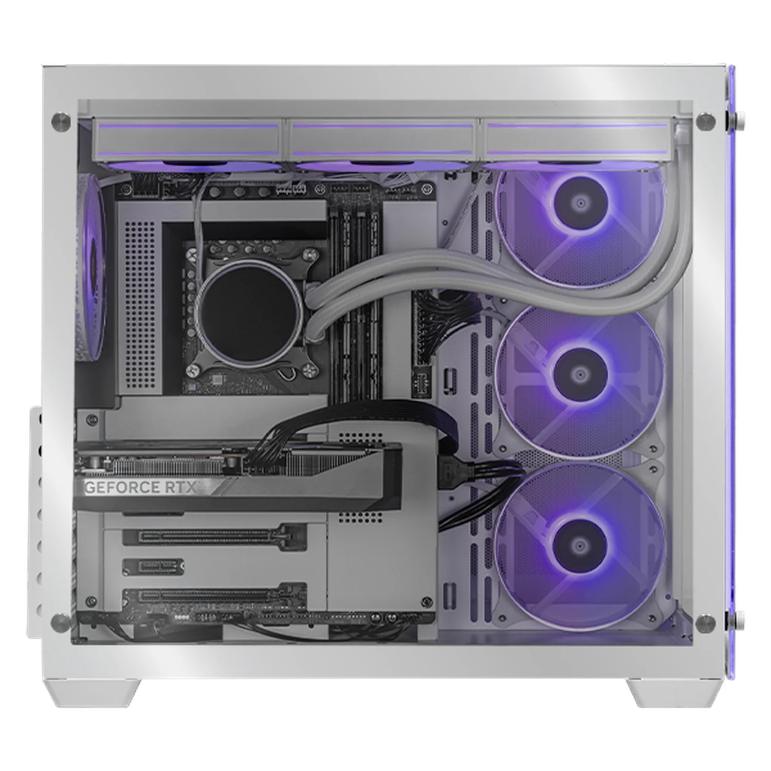 PC Gamer con IA Xtreme PC Gaming NVIDIA GeForce RTX 5060 Intel Core i9 14900KF 32GB SSD 1TB Sistema Liquido WIFI White gaming 1080p, estudios y multitarea - Image 4