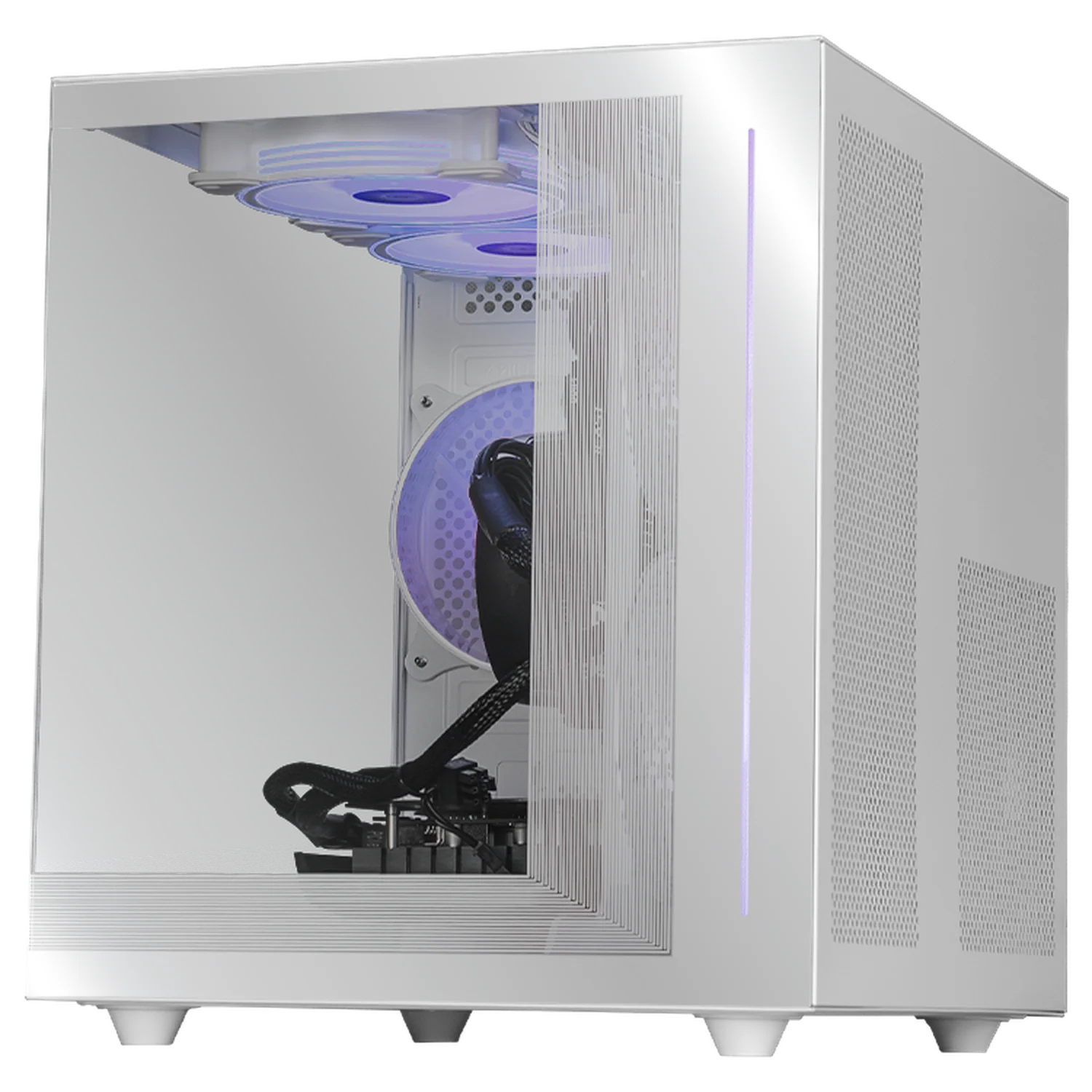 PC Gamer Completa Xtreme PC Gaming NVIDIA GeForce RTX 5060 AMD Ryzen 7 5700 16GB SSD 1TB Monitor Curvo 23.8 180Hz WIFI White gaming 1080p, estudios y multitarea - Image 2