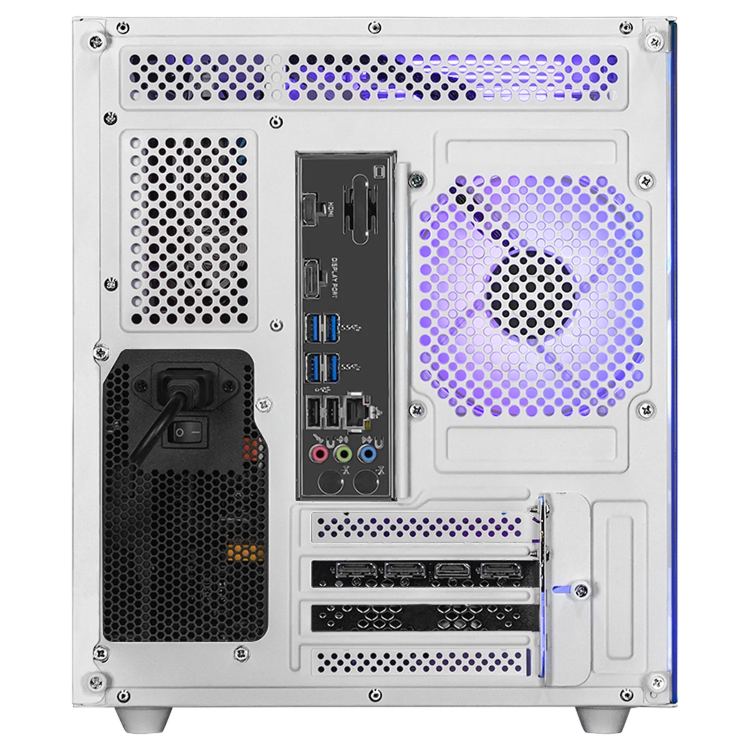 PC Gamer Completa Xtreme PC Gaming NVIDIA GeForce RTX 5060 AMD Ryzen 7 5700 16GB SSD 1TB Monitor Curvo 23.8 180Hz WIFI White gaming 1080p, estudios y multitarea - Image 3