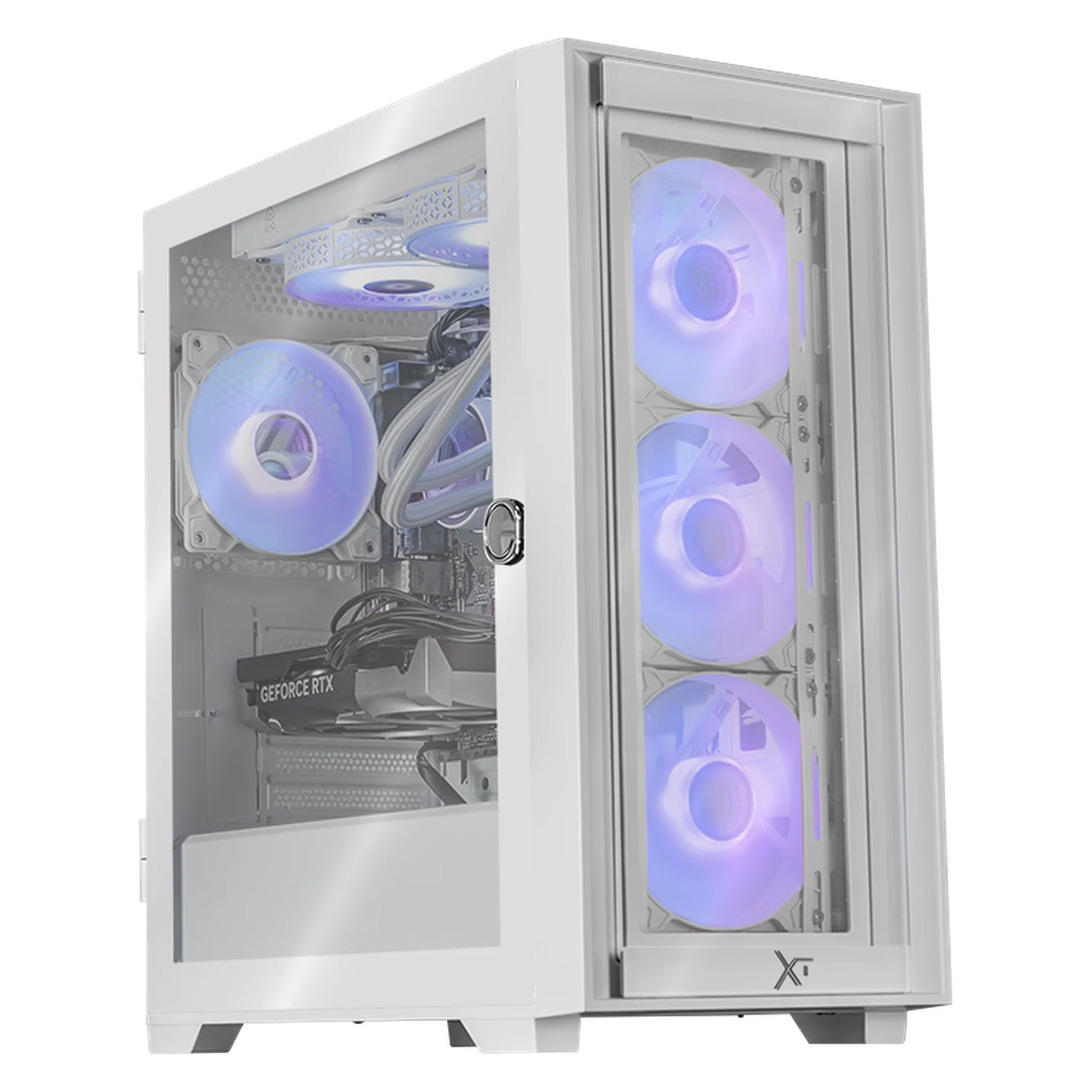 Xtreme PC Gaming Geforce RTX 5060 Ryzen 7 9700X 32GB DDR5 SSD 1TB Sistema Liquido WIFI White