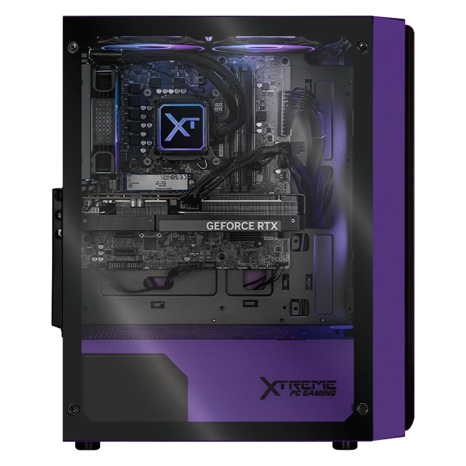 PC Gamer Xtreme PC Gaming NVIDIA GeForce RTX 5060 Ti Intel Core i9 12900F 32GB SSD 1TB Sistema Liquido WIFI W11 Violet gaming competitivo y streaming - Image 4