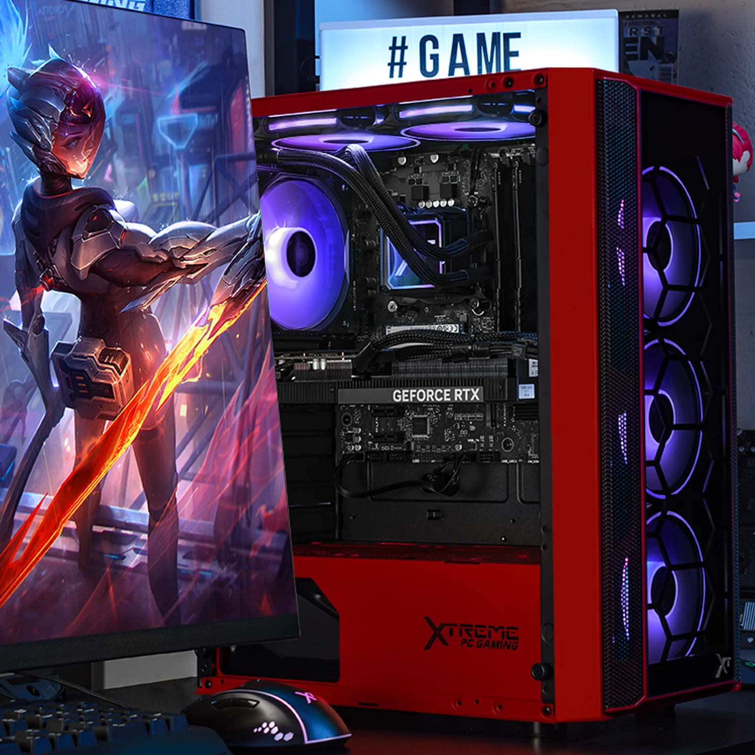 PC Gamer Xtreme PC Gaming NVIDIA GeForce RTX 5060 Ti Intel Core i9 12900F 32GB SSD 1TB Sistema Liquido WIFI W11 Red gaming competitivo y streaming - Image 6