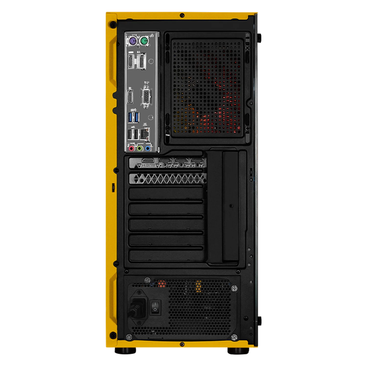 PC Gamer Xtreme PC Gaming NVIDIA GeForce RTX 5060 Ti Intel Core i9 12900F 32GB SSD 1TB Sistema Liquido WIFI W11 Yellow gaming competitivo y streaming - Image 3