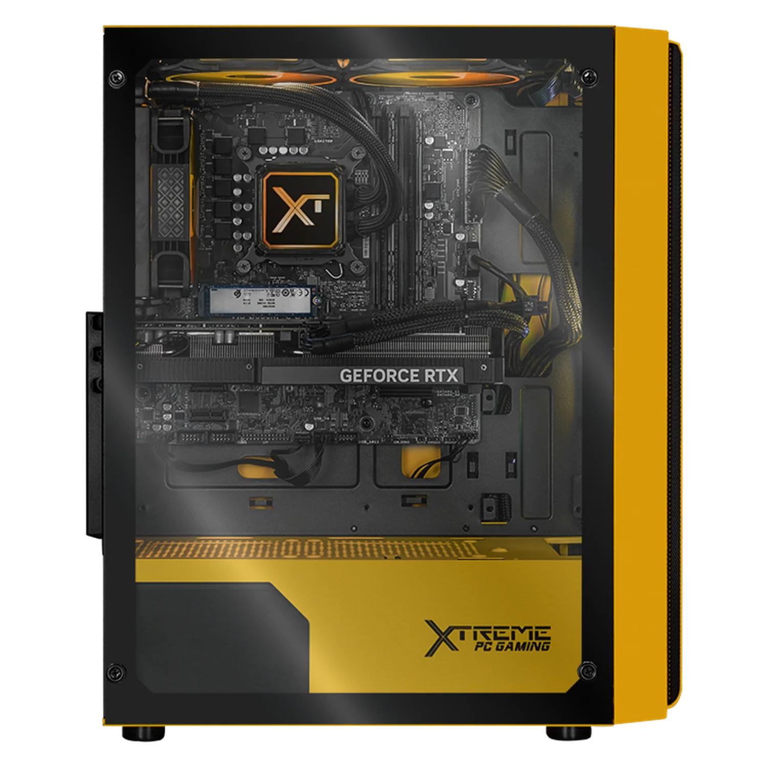PC Gamer Xtreme PC Gaming NVIDIA GeForce RTX 5060 Ti Intel Core i9 12900F 32GB SSD 1TB Sistema Liquido WIFI W11 Yellow gaming competitivo y streaming - Image 4