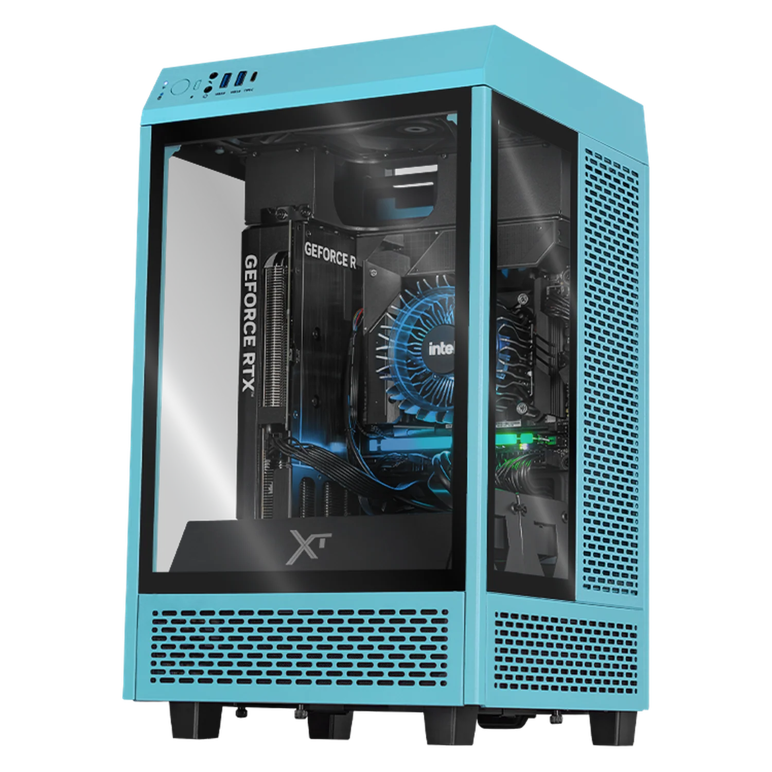 Xtreme PC Gaming Geforce RTX 5060 TI Intel Core I9 14900F DDR5 32GB SSD 1TB WIFI Turquoise - Image 2