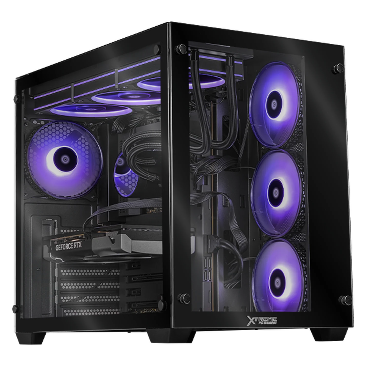 PC Gamer con IA Xtreme PC Gaming NVIDIA GeForce RTX 5060 Ti Intel Core i9 14900KF 32GB SSD 1TB Sistema Liquido WIFI Black gaming 1080p, estudios y multitarea