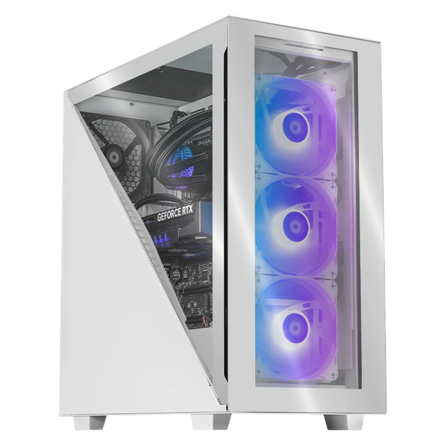PC Gamer IA Entry Xtreme PC Gaming NVIDIA GeForce RTX 5060 Ti Intel Core Ultra 7 265KF 16GB DDR5 SSD 1TB Sistema Liquido WIFI White Productividad Versátil Acelerada con IA