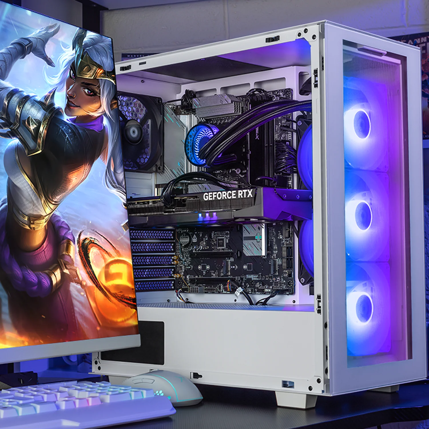 PC Gamer IA Entry Xtreme PC Gaming NVIDIA GeForce RTX 5060 Ti Intel Core Ultra 7 265KF 16GB DDR5 SSD 1TB Sistema Liquido WIFI White Productividad Versátil Acelerada con IA - Image 6