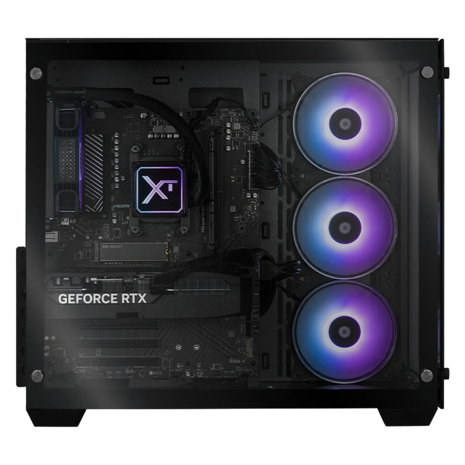 PC Gamer IA Xtreme PC Gaming NVIDIA GeForce RTX 5070 AMD Ryzen 9 7900X 16GB DDR5 SSD 1TB Sistema Liquido WIFI Black Alto Desempeño Creativo con IA Integrada - Image 4