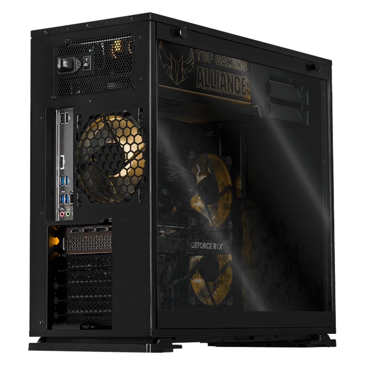 PC Gamer Xtreme PC Gaming TUF NVIDIA GeForce RTX 5070 Intel Core i7 12700F 32GB DDR5 SSD 1TB WIFI W11 Black gaming competitivo y streaming - Image 4