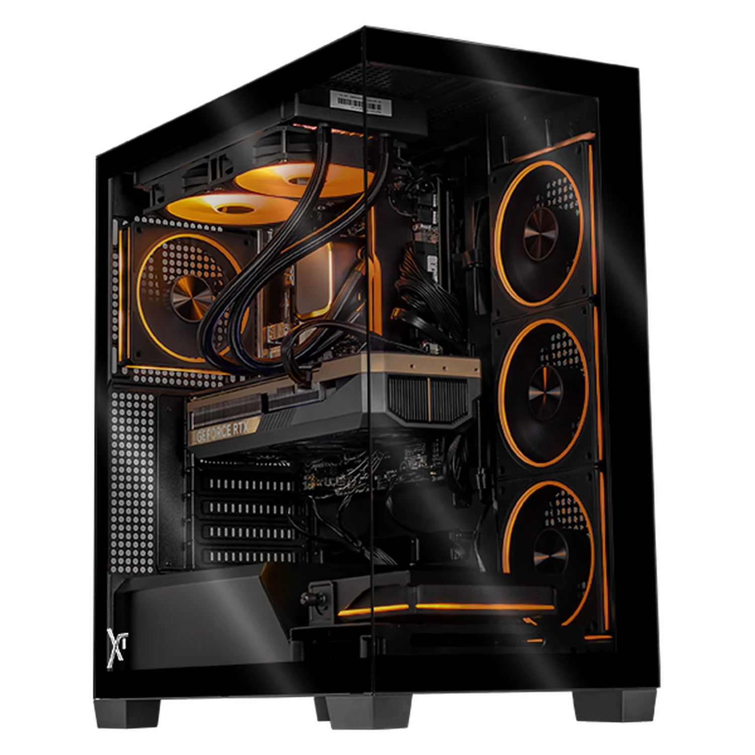 PC Gamer IA Xtreme PC Gaming NVIDIA GeForce RTX 5080 AMD Ryzen 9 9900X3D 32GB DDR5 SSD 2TB Sistema Liquido WIFI Black Productividad Profesional impulsada por IA Avanzada