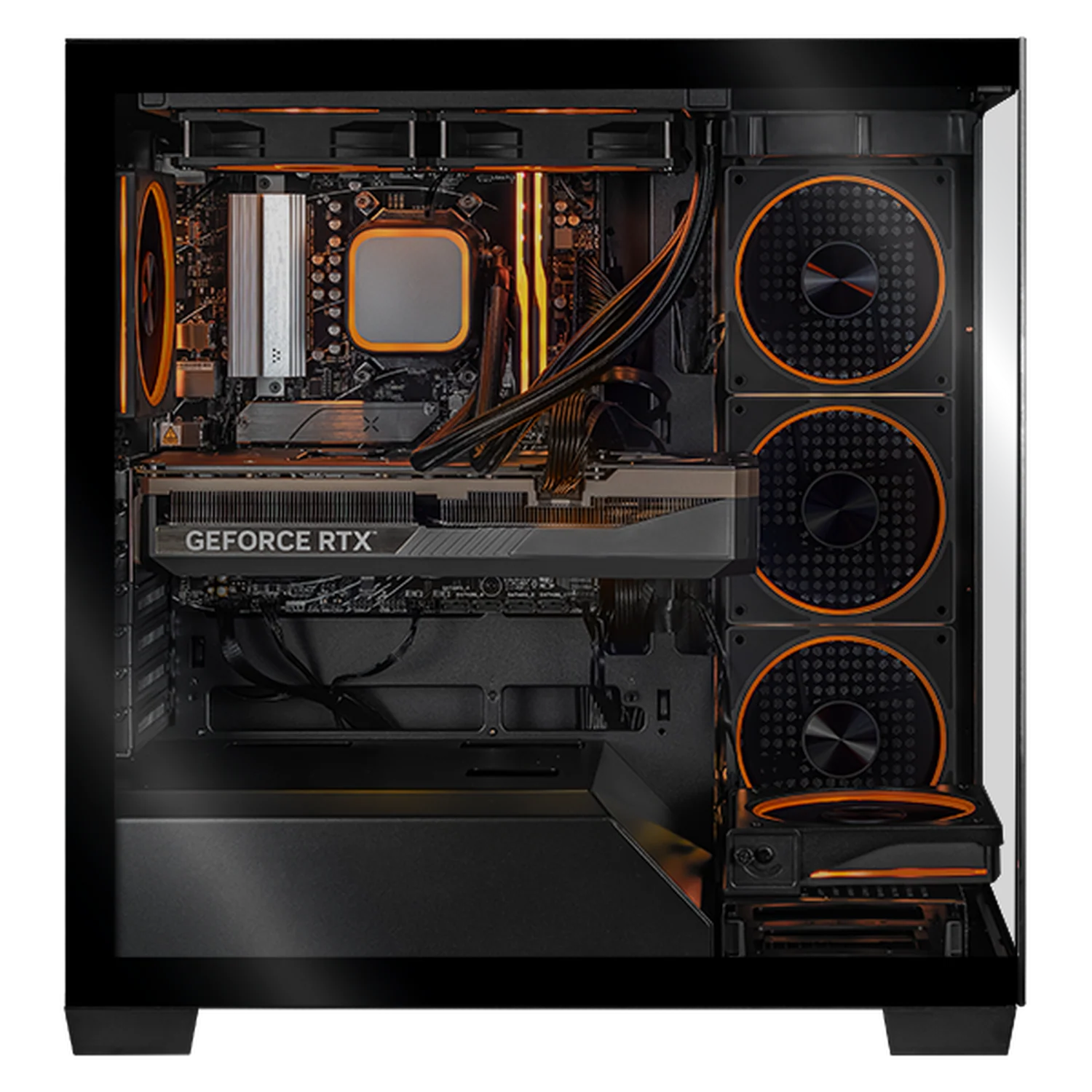 PC Gamer IA Xtreme PC Gaming NVIDIA GeForce RTX 5080 AMD Ryzen 9 9900X3D 32GB DDR5 SSD 2TB Sistema Liquido WIFI Black Productividad Profesional impulsada por IA Avanzada - Image 2