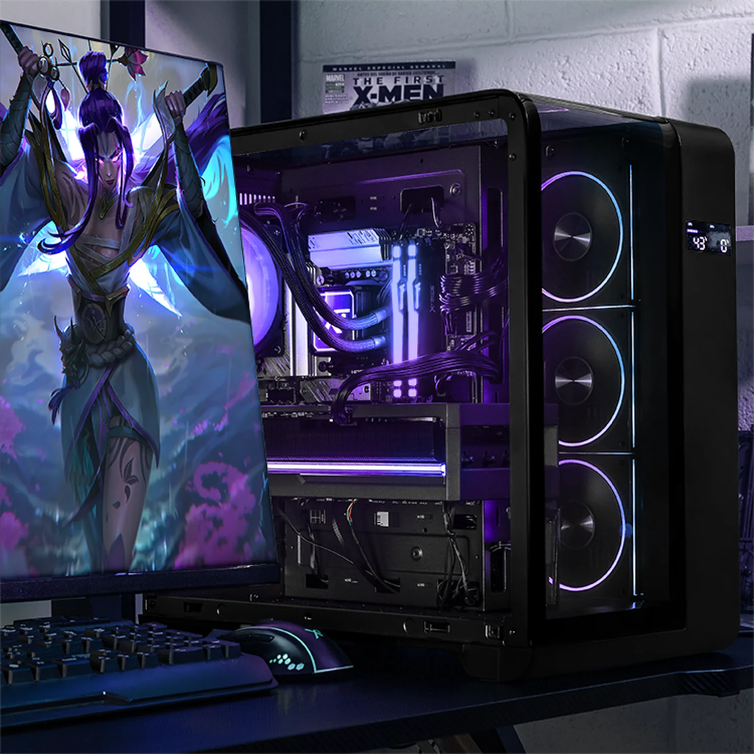 PC Gamer Xtreme PC Gaming NVIDIA GeForce RTX 5090 Intel Core i9 14900KF 32GB DDR5 SSD 2TB Sistema Liquido WIFI Black gaming 4K, streaming y edición profesional - Image 6