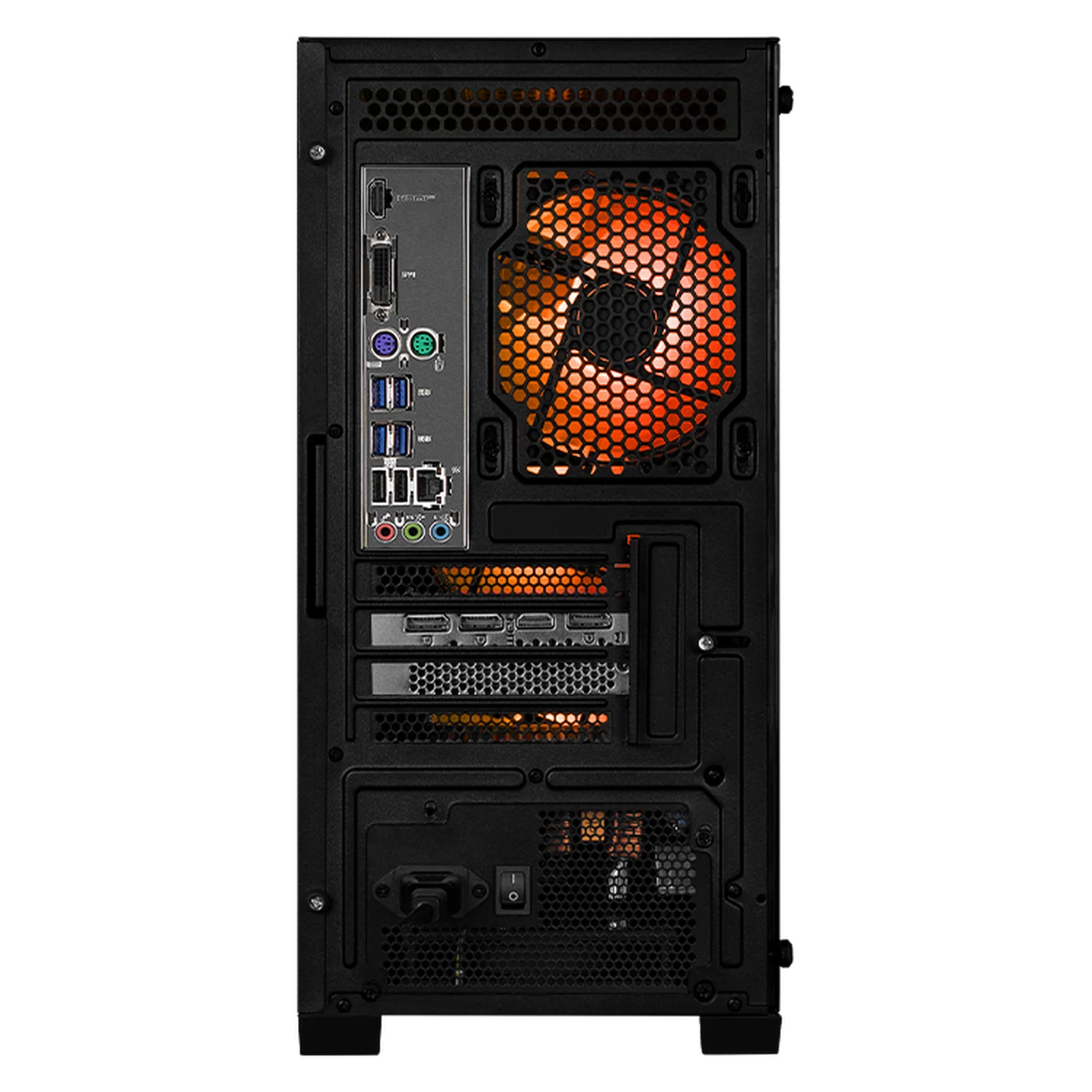 Xtreme PC Gaming MSI Geforce RTX 4060 AMD Ryzen 7 5700 32GB SSD 1TB WIFI - Image 3