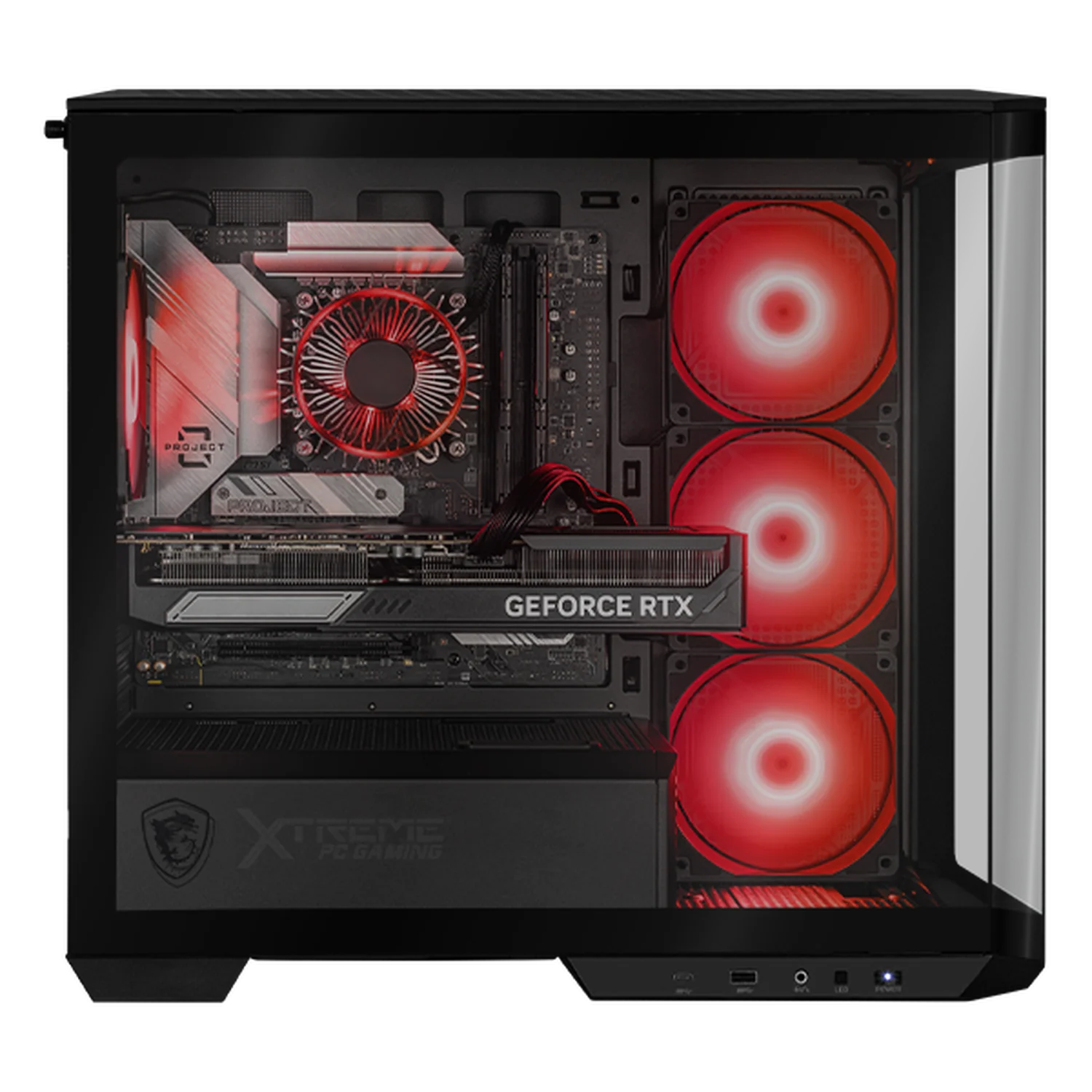 PC Gamer Xtreme PC Gaming MSI NVIDIA GeForce RTX 5070 Ti Intel Core i9 14900KF 32GB DDR5 SSD 1TB WIFI Black para gaming competitivo y streaming - Image 4