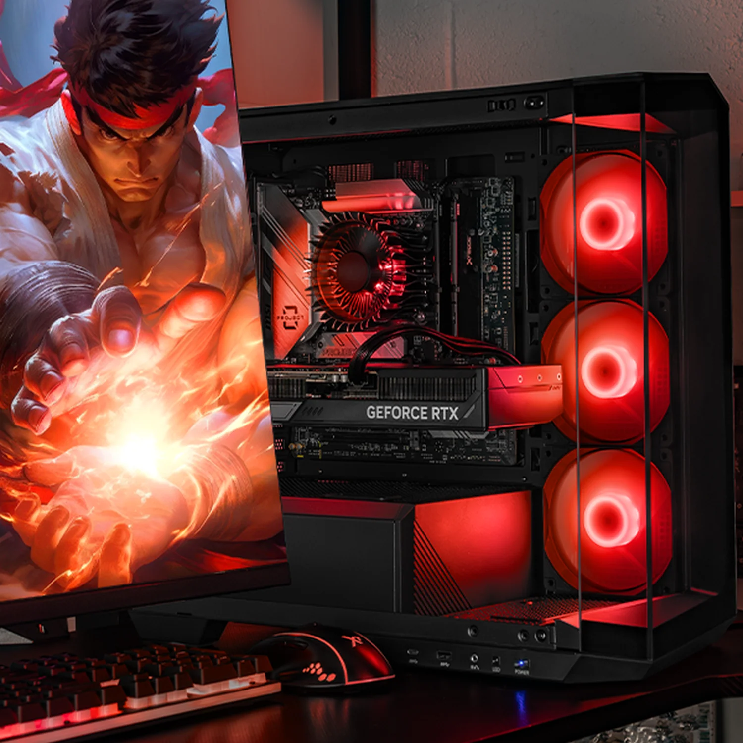PC Gamer Xtreme PC Gaming MSI NVIDIA GeForce RTX 5070 Ti Intel Core i9 14900KF 32GB DDR5 SSD 1TB WIFI Black para gaming competitivo y streaming - Image 6