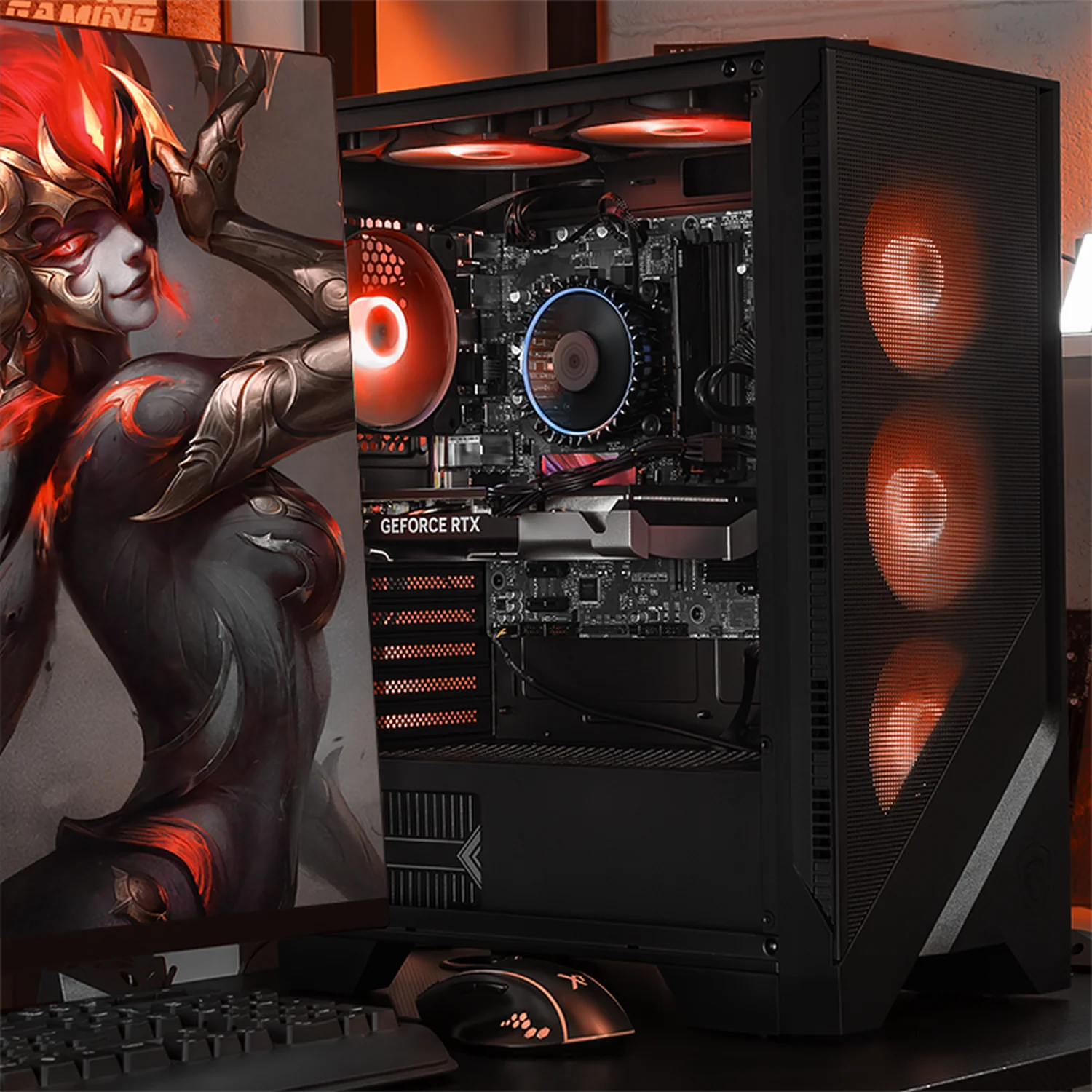 Xtreme PC Gaming MSI Geforce RTX 5060 TI Intel Core I7 12700F 32GB SSD 1TB WIFI - Image 6