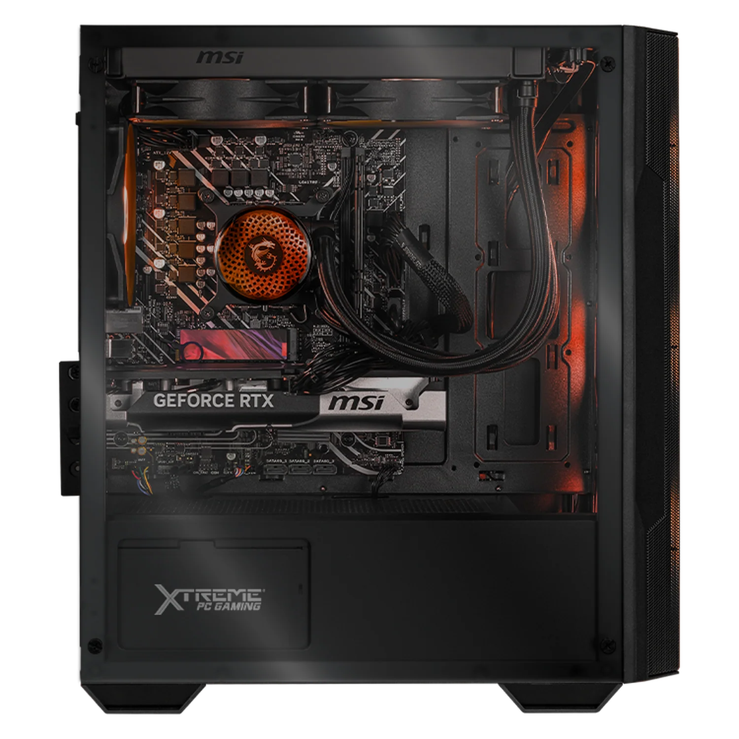 PC Gamer IA Entry Xtreme PC Gaming MSI NVIDIA GeForce RTX 5060 Ti Intel Core Ultra 7 265KF 16GB DDR5 SSD 1TB Sistema Liquido WIFI Black Productividad Versátil Acelerada con IA - Image 4