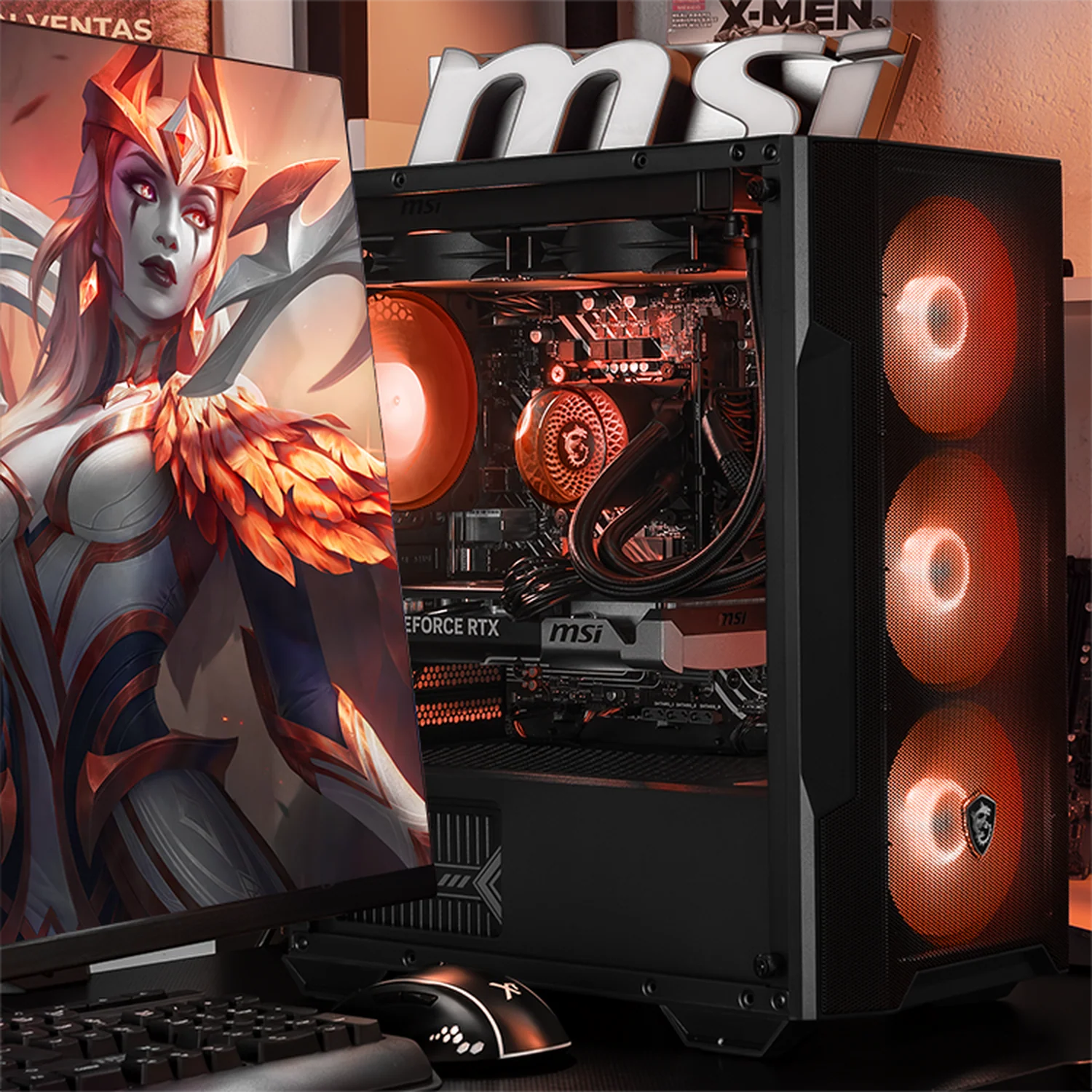 PC Gamer IA Entry Xtreme PC Gaming MSI NVIDIA GeForce RTX 5060 Ti Intel Core Ultra 7 265KF 16GB DDR5 SSD 1TB Sistema Liquido WIFI Black Productividad Versátil Acelerada con IA - Image 6