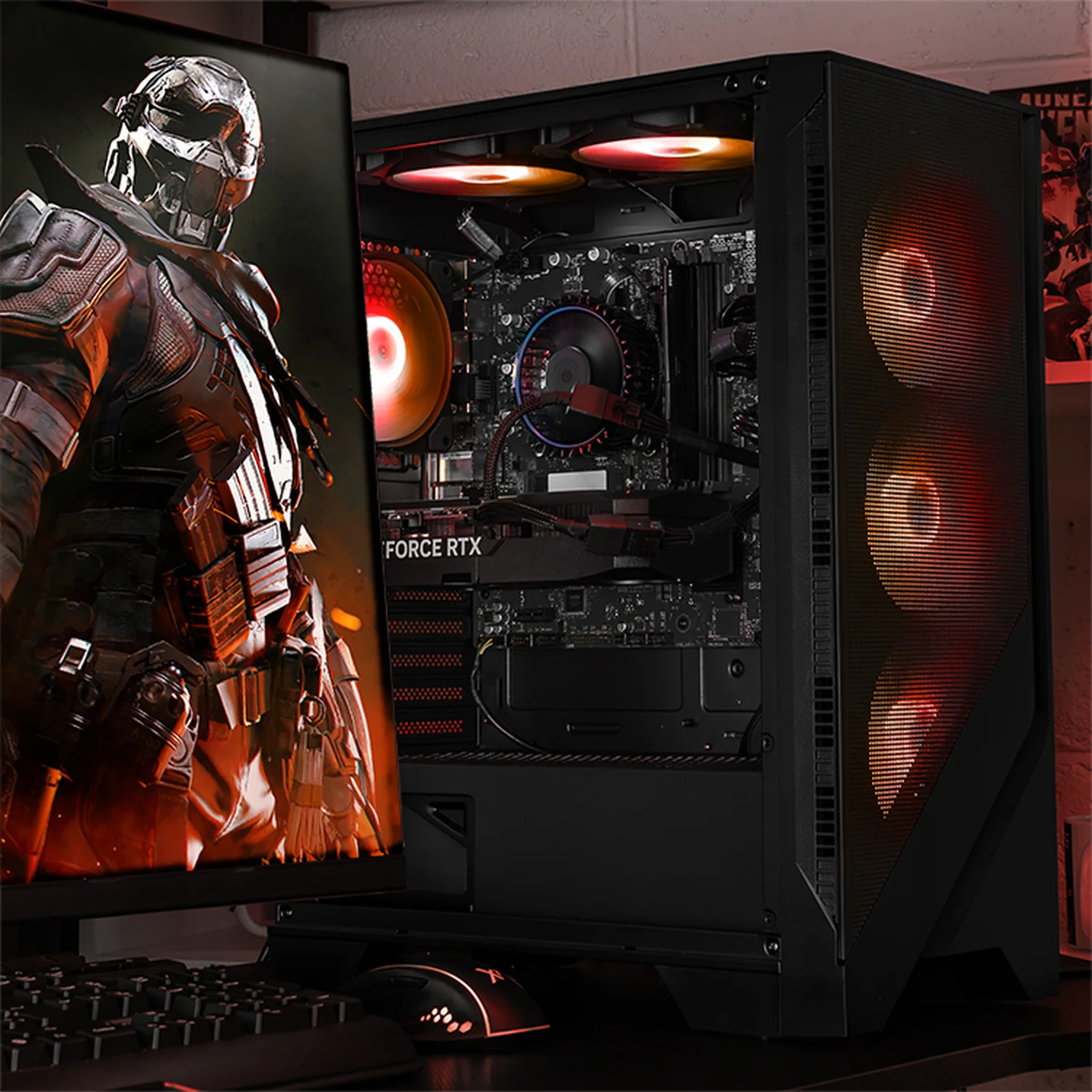 PC Gamer IA Xtreme PC Gaming MSI NVIDIA GeForce RTX 5070 Intel Core i7 14700F 16GB SSD 1TB WIFI Black Alto Desempeño Creativo con IA Integrada - Image 6