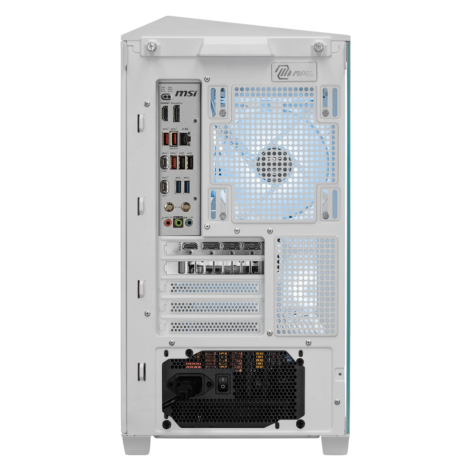 PC Gamer Xtreme PC Gaming MSI NVIDIA GeForce RTX 5070 Ti AMD Ryzen 7 9800X3D 32GB DDR5 SSD 1TB Sistema Liquido WIFI White gaming competitivo y streaming - Image 3